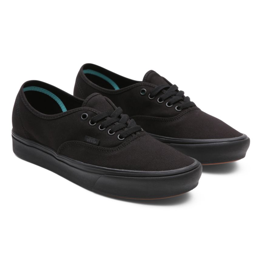 Vans Classic ComfyCush Authentic Dam Svarta - Vans Classics Butiker (XPBCK9541)